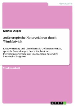Außertropische Naturgefahren durch Windaktivität (eBook, ePUB) - Steger, Martin