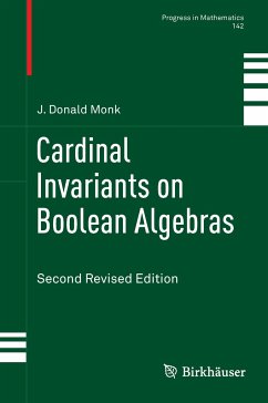 Cardinal Invariants on Boolean Algebras - Monk, J. D.