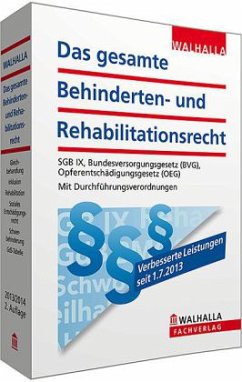 Das gesamte Behinderten- und Rehabilitationsrecht, Ausgabe 2013/2014