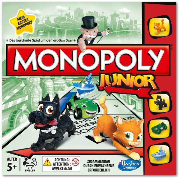 Hasbro A6984100 - Monopoly Junior, Edition 2014 Hasbro A6984100 - Monopoly Junior, Edition 2014