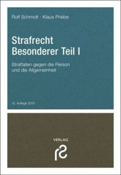 Cover Straftaten gegen die Person und die Allgemeinheit / Strafrecht Besonderer Teil Bd.1
