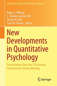 New Developments in Quantitative Psychology