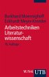 Arbeitstechniken Literaturwissenschaft - Bild 1