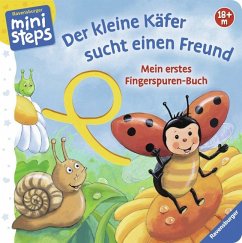 Mein erstes Fingerspuren-Buch: Der kleine Käfer sucht einen Freund - Prusse, Daniela