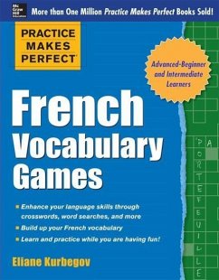 Practice Makes Perfect French Vocabulary Games - Kurbegov, Eliane