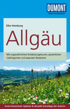 DuMont Reise-Taschenbuch Reiseführer Allgäu - Homburg, Elke