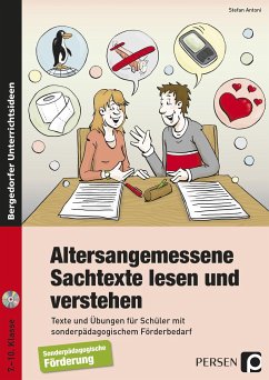 Altersangemessene Sachtexte lesen und verstehen - Antoni, Stefan