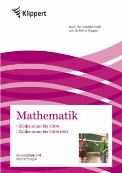 Zahlenraum bis 1000   Zahlenraum bis 1000000 - Wetzstein, Susanne;Adamaszek, Ernst-A.