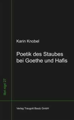 Cover Poetik des Staubes bei Goethe und Hafis