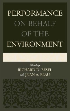 Performance on Behalf of the Environment Cover Performance on Behalf of the Environment
