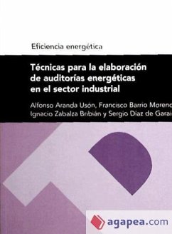 Técnicas para la elaboración de auditorías energéticas en el sector industrial - Aranda Usón, José Alfonso . . . [et al.