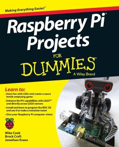 Raspberry Pi Projects for Dummies - Cook, Mike; Evans, Jonathan; Craft, Brock