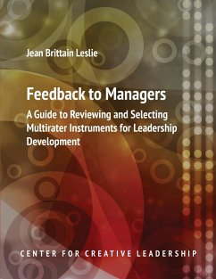 Feedback to Managers - Leslie, Jean Brittain