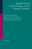 Joseph Seniri: Commentary on the Former Prophets