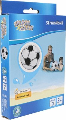 Splash & Fun Strandball Fußball, # ca. 30 cm