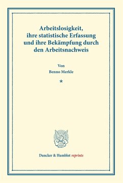 Arbeitslosigkeit, - Merkle, Benno