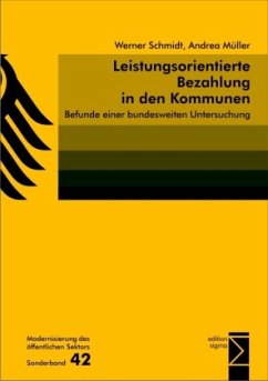 Leistungsorientierte Bezahlung in den Kommunen - Schmidt, Werner;Müller, Andrea