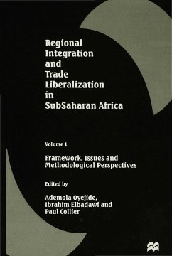 Regional Integration and Trade Liberalization in Subsaharan Africa - Oyejide, Ademola