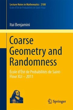 Coarse Geometry and Randomness - Benjamini, Itai