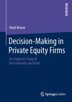 Decision-Making in Private Equity Firms - Broere, Mark