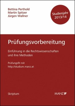 Prüfungsvorbereitung, Studienjahr 2013/14 (f. Österreich) - Perthold, Bettina; Spitzer, Martin; Wallner, Jürgen