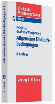 Allgemeine Einkaufsbedingungen, m. CD-ROM - Westphalen, Friedrich Graf von