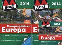 ACSI Campingführer Europa 2014, 2 Bde. m. DVD-ROM