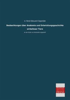 Beobachtungen über Anatomie und Entwicklungsgeschichte wirbelloser Tiere - Claparède, A. René Edouard