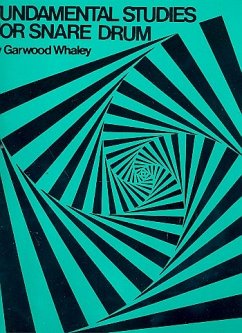 Cover Fundamental studies for snare drum