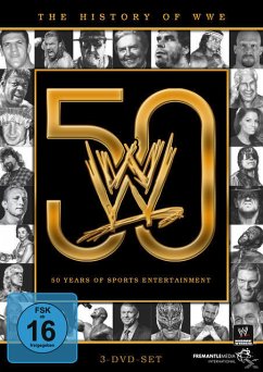 The History of WWE: 50 years of sports entertainment DVD-Box - Wwe