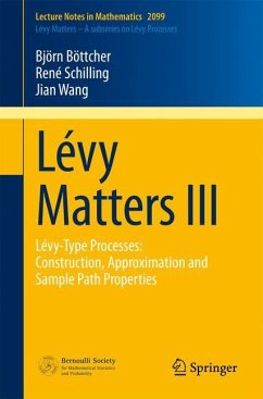 Lévy Matters III - Böttcher, Björn;Schilling, René;Wang, Jian