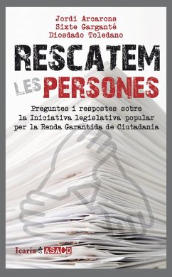 Cover Rescatem les persones : preguntes i respostes sobre la iniciativa legislativa popular per la renda garantida de ciutadania