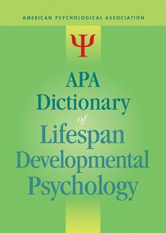 APA Dictionary of Lifespan Developmental Psychology