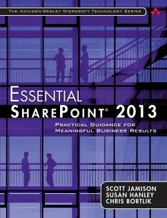 Essential SharePoint® 2013 (eBook, ePUB) - Jamison, Scott; Hanley, Susan; Bortlik, Chris