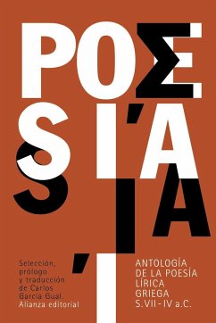 Antología de la poesía lírica griega : siglos VII-IV a. C. - García Gual, Carlos