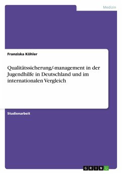 Qualitätssicherung/-management in der Jugendhilfe in Deutschland und im internationalen Vergleich - Köhler, Franziska