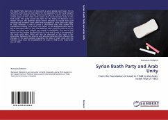 Syrian Baath Party and Arab Unity - Özdemir, Ramazan