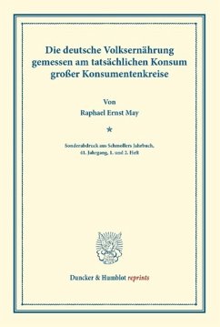 Die deutsche Volksernährung - May, Raphael Ernst