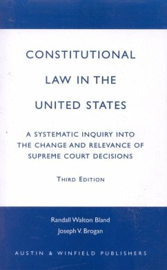 Cover Constitutional Law in the United States (eBook, ePUB)