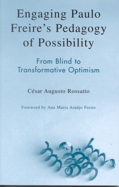 Cover Engaging Paulo Freire's Pedagogy of Possibility (eBook, ePUB)