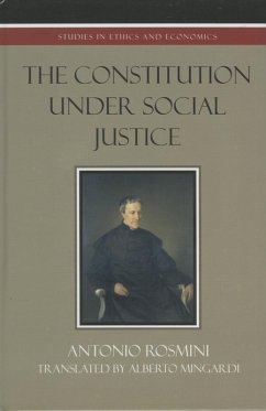 Cover The Constitution Under Social Justice (eBook, ePUB)