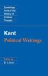 Kant: Political Writings (eBook, PDF) - Bild 1