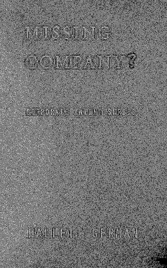 Cover Missing Company? (Complete) (eBook, ePUB)