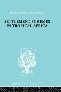 Cover Settlement Schemes in Tropical Africa (eBook, PDF)