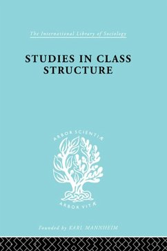 Studies Class Struct Ils 121 (eBook, ePUB) - Cole, G. D. H.