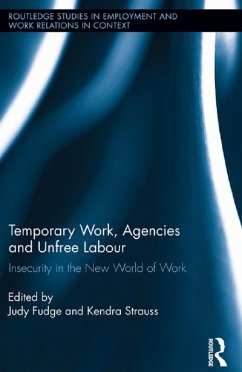 Cover Temporary Work, Agencies and Unfree Labour (eBook, ePUB)