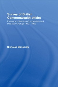 Cover Survey of British Commonwealth Affairs (eBook, ePUB)
