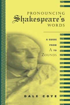 Cover Pronouncing Shakespeare's Words (eBook, ePUB)
