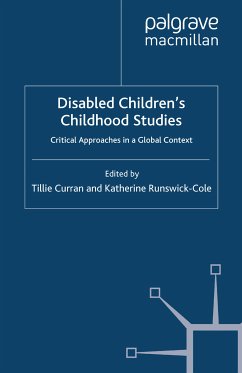 Disabled Children's Childhood Studies (eBook, PDF)