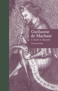 Cover Guillaume de Machaut (eBook, ePUB)